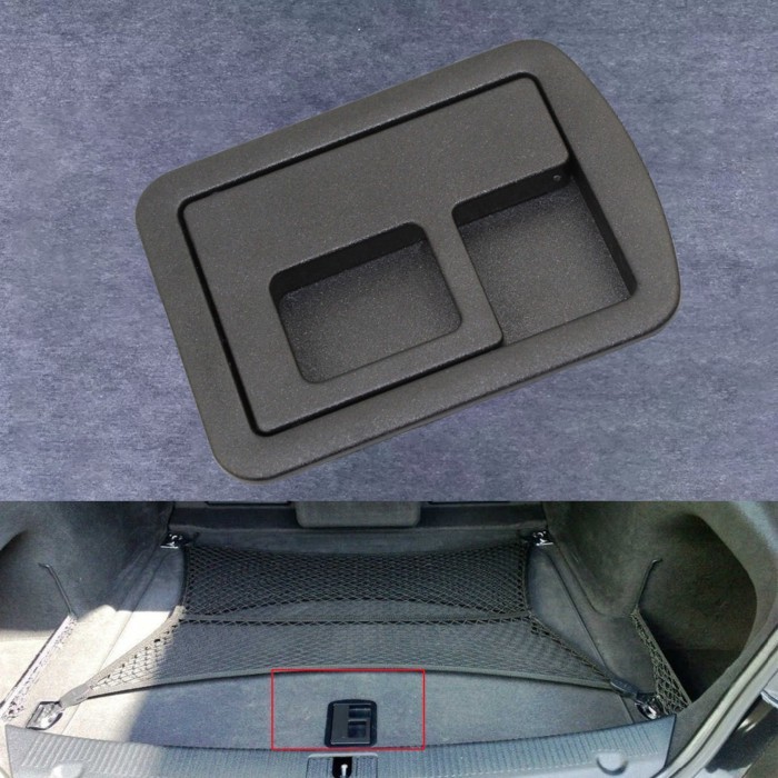 8E5 863 627 Rear Trunk Liner Cargo Boot Carpet Handle Cover for Audi A3 S3 A4 B6 B7 B8 S4 A5 S5 A6