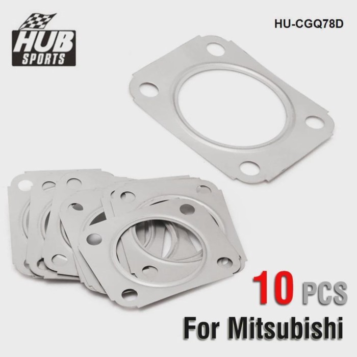 HUB sports Turbo Inlet Stainless Steel Gasket Ring 7.2cm For Mitsubishi 14B 16G Big 1G 2G EVO I - I