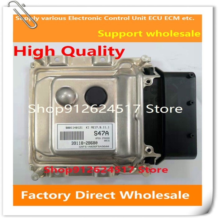 39104-03075 K10B ECM ME17.9.11.1 ECU 39118-2B680 S47A Electronic Control Unit Car Accessories 39119