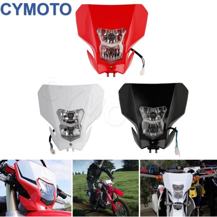 Motorcycle Headlight For Honda CRF450L CRF450XR CRF 450L 450XR 450 L XR 2019-2020 Headlamp Accessor