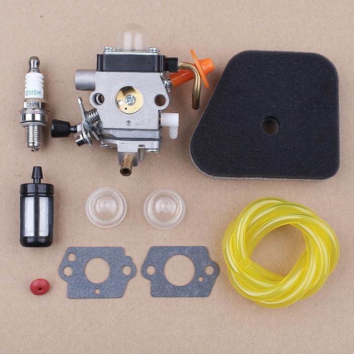 Carburetor Air Fuel Filter Kit For Stihl FS87 FS87R FS90 FS90K FS90R FS100 FS110 Trimmer Engine ZAM