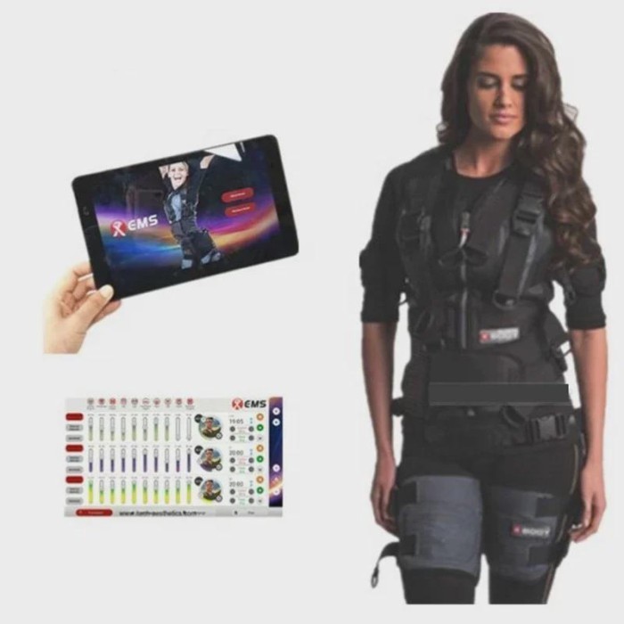 Electric Muscle Stimulator Suit X-Body Fitness EMS Training Machine Factory Price for Muscle Traini