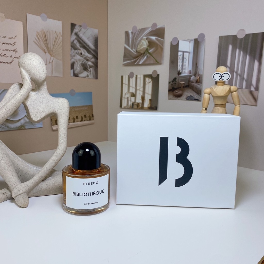 แฟชั่นขายตรง 55 Byredo Bibliotheque น้ําหอม Unisex 100ml Byredo Bibliotheque, 2017 Atturefit น้ําหอม