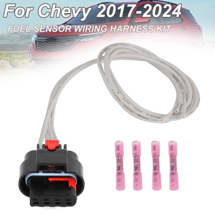 For Chevy 2017-2024 GM Vehicles L5P Duramax 6.6L Engine Upgrade Fuel Rail Pressure Sensor Pigtail W