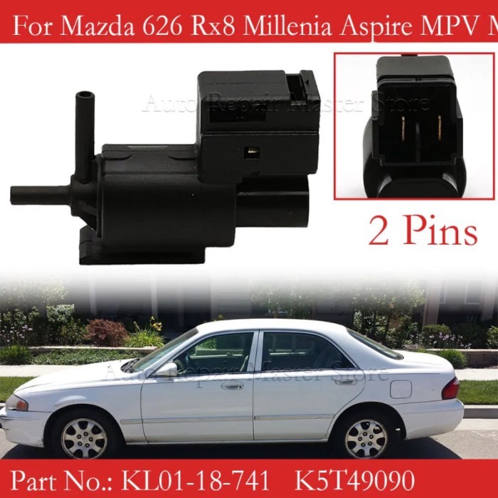 KL01-18-741 K5T49090 KL0118741 K5T49091  Car Vacuum Solenoid Switch Valve For Mazda 626 Rx8 Milleni