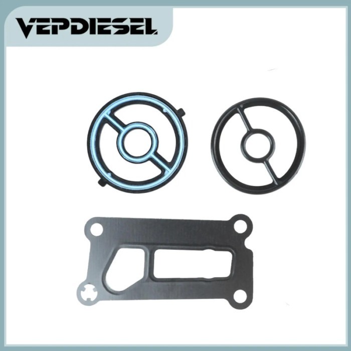 1set/3pcs Engine Oil Cooler Gasket Set /Oil Cooler Seal for MAZDA 3 5 6 CX7 2.0L 2.3L 2.5L 06-11 OE