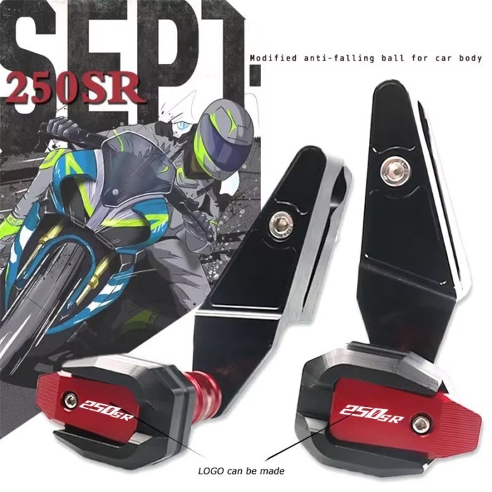 For 250SR 250 SR 300SR 300 SR Motorcycle Falling Protection Frame Slider Fairing Guard Crash Pad Pr