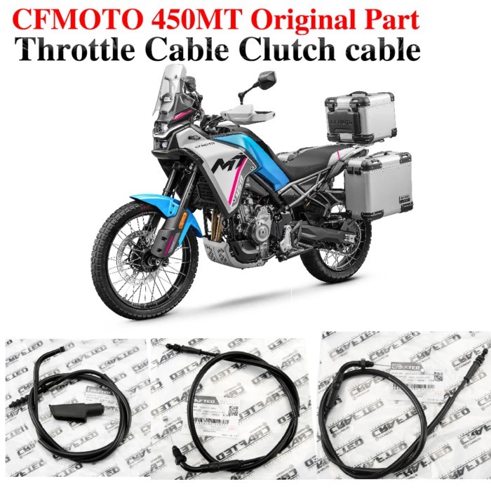 For CFMOTO Original 450MT Original Geniue Part Clutch Cable Line and Throttle Cable Original Authen