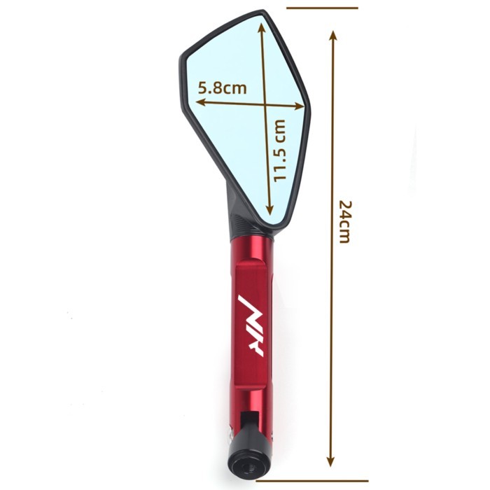 For CFMOTO NK Series NK300 150NK 300NK 400NK 650NK 800NK Universal Motorcycle mirror CNC side Rearv