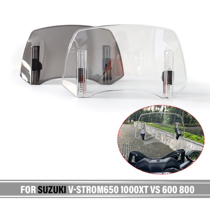 For SUZUKI V-STROM 650 1000XT VS 600 800 DL1000 DL650 DL250 Motorcycle Windshield Extension Spoiler