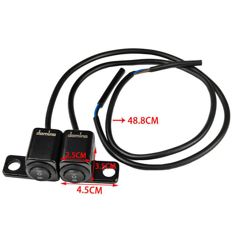 รถจักรยานยนต์ดัดแปลงอลูมิเนียม KG-048-Ordinary สามความเร็วสวิทช์ Handlebar ผู้ถือกระจกมองหลังผู้ถือไ