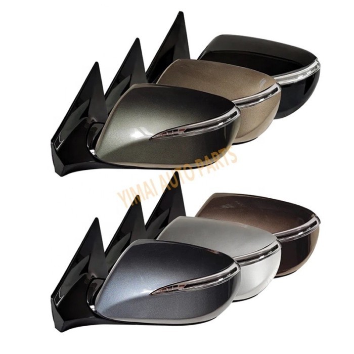 Auto Parts car side mirror for H-YUNDAI SANTAFE IX45 2013-2015 auto folding Rearview mirror 87610-2