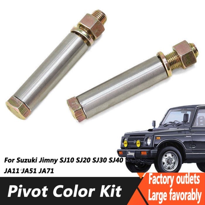 SJ10 SJ20 SJ30 SJ40 JA11 JA51 JA71 Jimny Pivot Color Kit Stainless Suspension Front Rear Custom Rep
