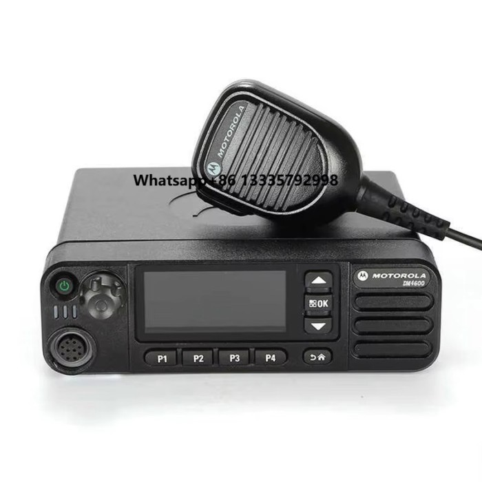 Dm4600 XirM8660 Dmr Digital Car Radio High Power Two-Way Radio Gps Base Station Uhf Vhf Walkie-Talk