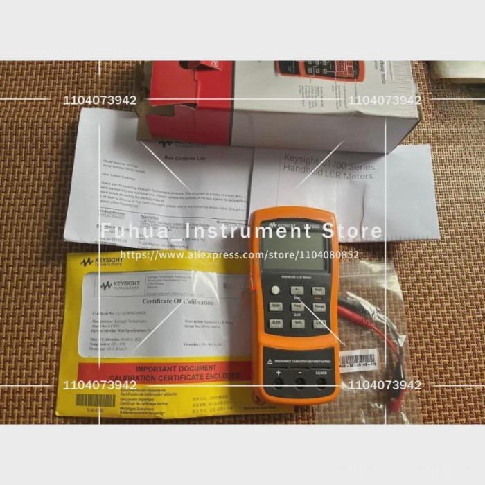 Keysight Agilent LCR Meter U1733C NEW