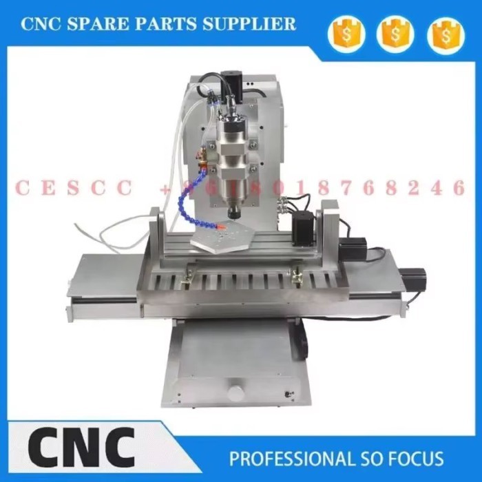 2023 CNC 5 Axis 6040 woodworking metal Milling Engraving Cutting Machine Cyclmotion Ethernet Port 5