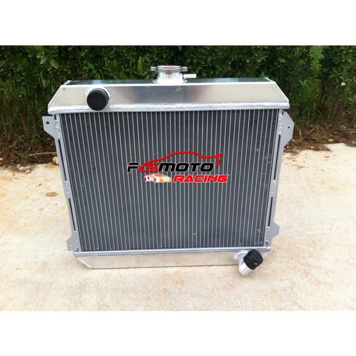Aluminum Radiator Racing For 1975-1979 Nissan Stanza Datsun 620 L20B Manual MT 79 78 77 76 75