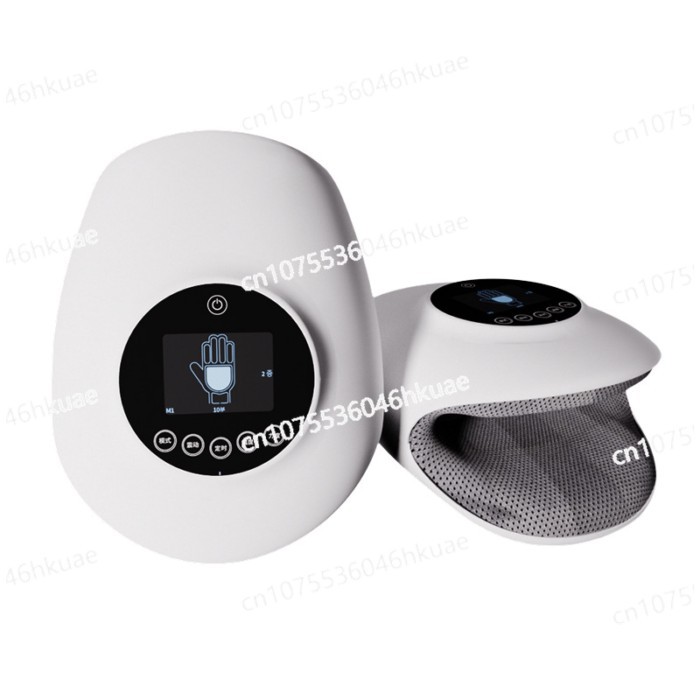 Hand Massager LCD Digital Display Finger Palm Massager Special Wrist Joint Acupoints Hot Compress H