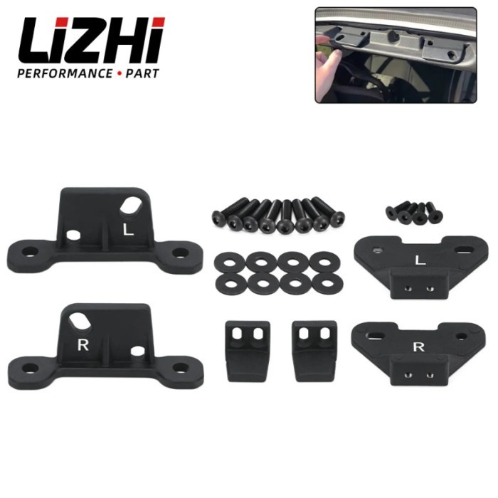 Car Hard Top Mounting Bracket Kit For Jeep Wrangler JL 4Xe Gladiator JT 18-24