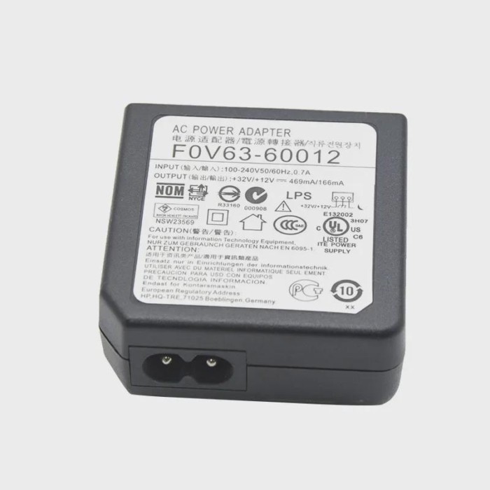 1Pcs F0V63-60012 F0V63-60013 power supply adapter for hp Officejet 4538 4650 4535 4678 ,printer par