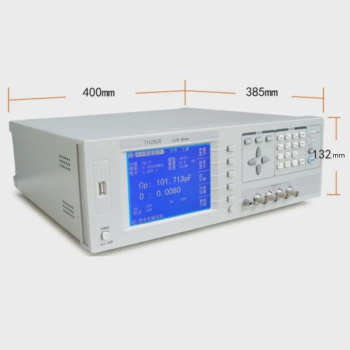 220v TH2826/TH2826A High Frequency LCR Digital Bridge 20Hz-5MHz Desktop