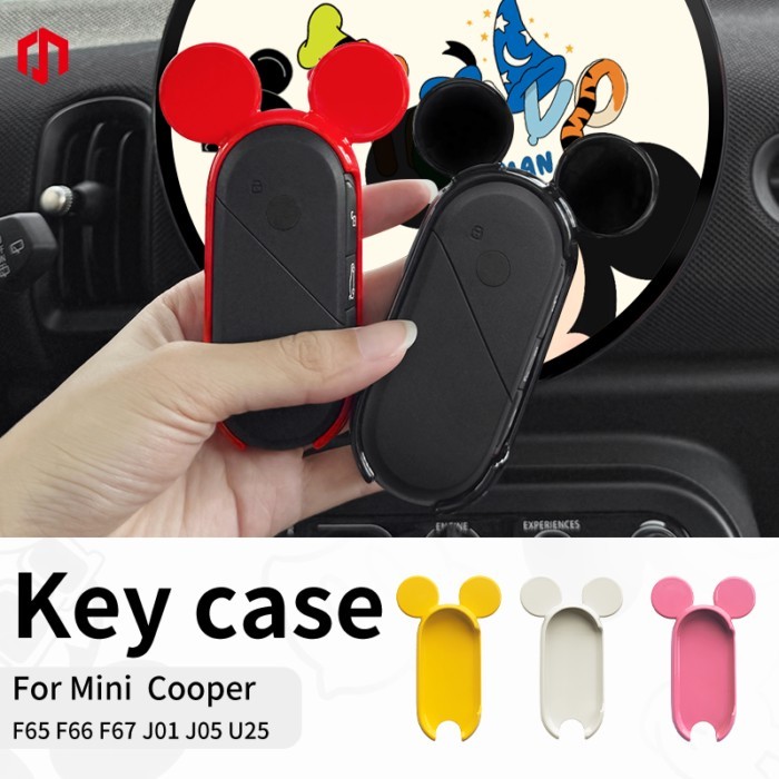 Car Key Case Protection Cover Shell For Mini Cooper S JCW F65 F66 F67 U25 COUNTRYMAN E/SE J01 EV J0