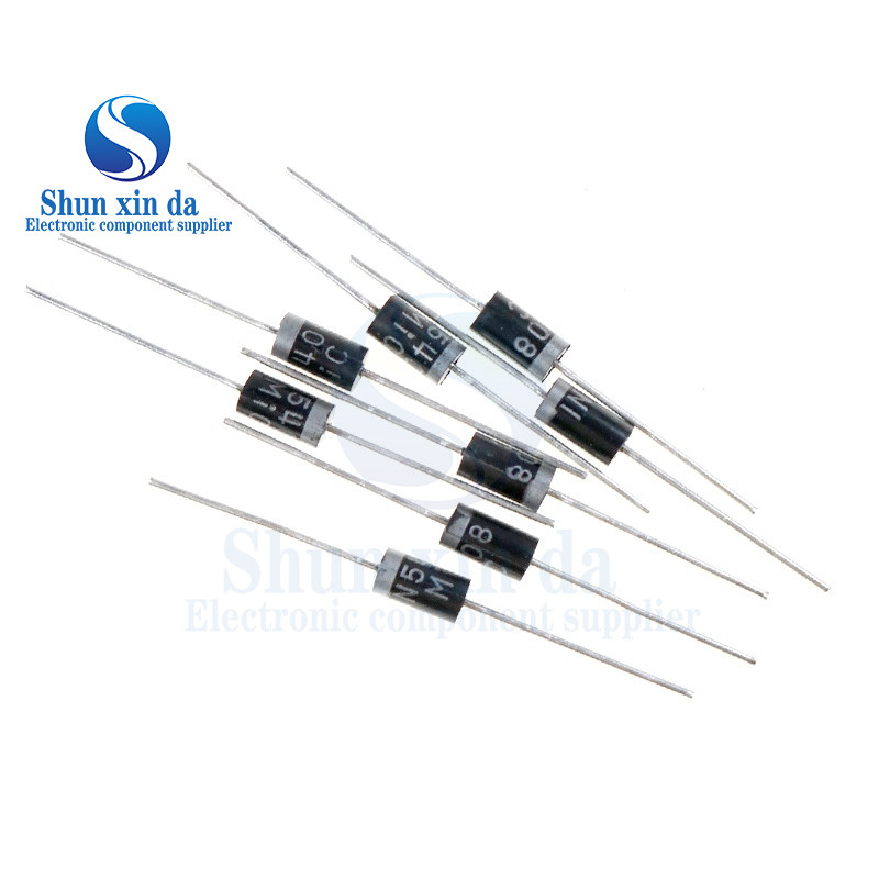 20PCS SR360 SR3100 SR3200 SR540 SR560 SR5100 SR5200 SB3100 SB5200 3A 5A 60/100/200V DO-27 Schottky B