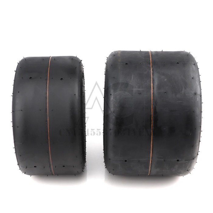 Go Kart 5 Inch Tires 10x4.50-5 11X7.10-5 Tubeless Tubeless Slick Tires for DIY Go Kart Accessories