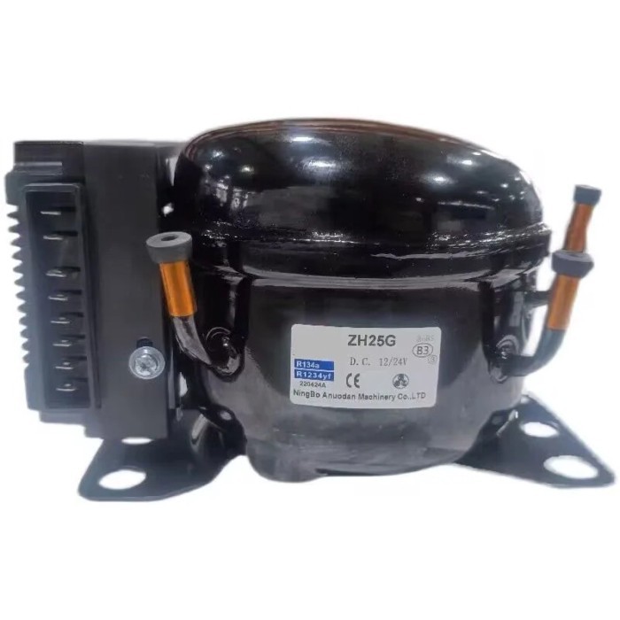 Compressor 12V 24V DC DC Suitable for Car Ship Refrigerator Freezer Mini Refrigerator Freezer Compr