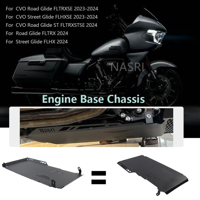 Engine Base Chassis Guard Protection For Harley CVO Road Glide ST FLTRXSTSE Street Glide FLHXSE CVO