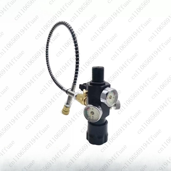 G5/8 Threaded Inflation Adapter 30mpa Fiber Bottle Connector