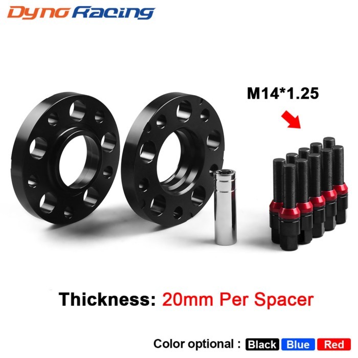 20mm 5x120mm 72.56mm Hubcentric Wheel Spacers M14x1.25 Tapered Bolts For BMW F Series F10 F12 F13 F