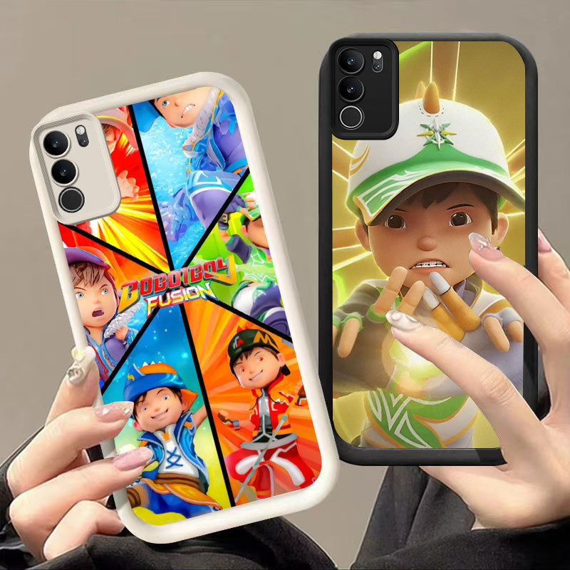 HW-3 Bokiniboy Glaxy ปลอกซิลิโคนกันกระแทกสําหรับ VIVO Y300 Y400 V50 Y200 Lite Pro Plus 5G