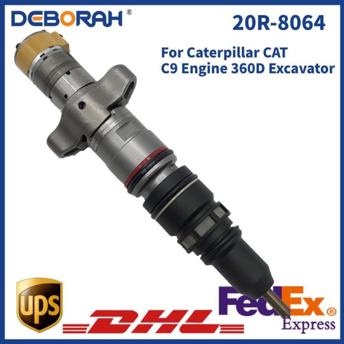 20R8064  Fuel Injector 20R-8064 Diesel Injector Assembly for Caterpillar CAT C9 Engine 360D Excavat