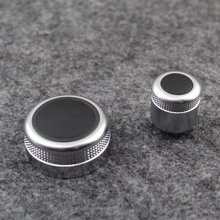 Multimedia MMI Volume Knob Rotary Button Switch Setting Navigation Main Menu Switch Cover For Audi
