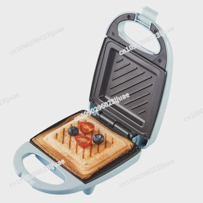 Multifunctional Household Appliance Sandwich Machine Breakfast Fast Toast Pan Folded Press Waffle E