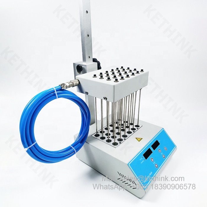 Nitrogen Blowing Instrument KETHINK KT-ND200-2 invisible digital display lab sample concentrator ev