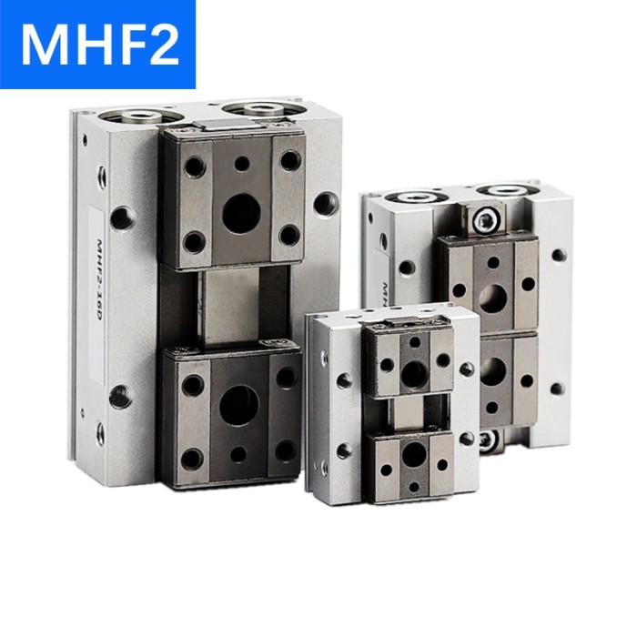 MHF2-8D MHF2-10D MHF2-12D MHF2-16D MHF2-20D Low Profile Air Parallel Gripper Force Pneumatic Cylind