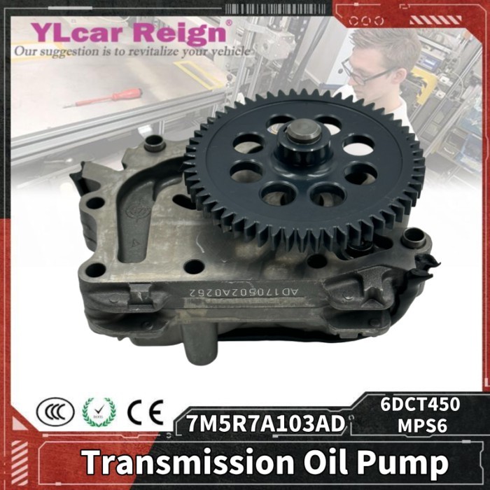 6DCT450 MPS6 7M5R-7A103-AC 7M5R-7A103-AD 6 Speed DSG Dual Clutch  Automatic Transmission Gearbox Oi