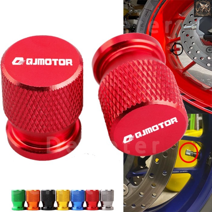 For QJMOTOR qjmotor QJ SRT 800 800X 800SX 800SRT SRT Accessories CNC Aluminum Wheel Tyre Valve Cap