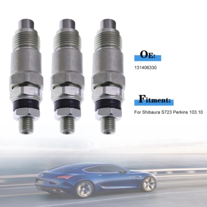 3x Fuel Injectors SBA131406330 131406330 For Shibaura S723 Perkins 103.10 Engine Replacement Part W