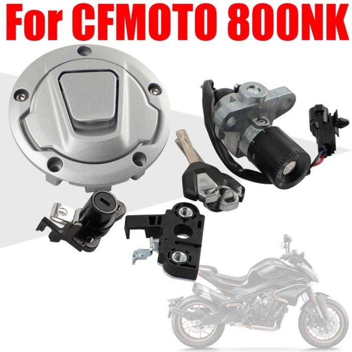 For CFMOTO CF MOTO 800NK NK800 NK 800 NK Motorcycle Original Parts Ignition Switch Lock Fuel Gas Ta