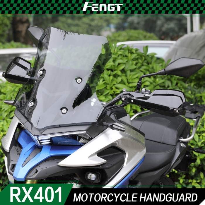 Thick Aluminum Handguard Special bracket For ZongShen Cyclone RX401 Motorcycle RX 401 Windshield Ha