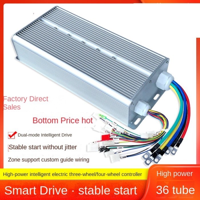 Tricycle controller battery intelligent dual-mode dedicated electric vehicle motor 48V 60V 72V 550W