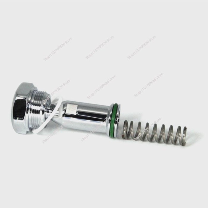 E61 Coffee Machine Transformer Pin Style Flow Limiting Valve Lever Pressure Gauge Solid Wood Dial E