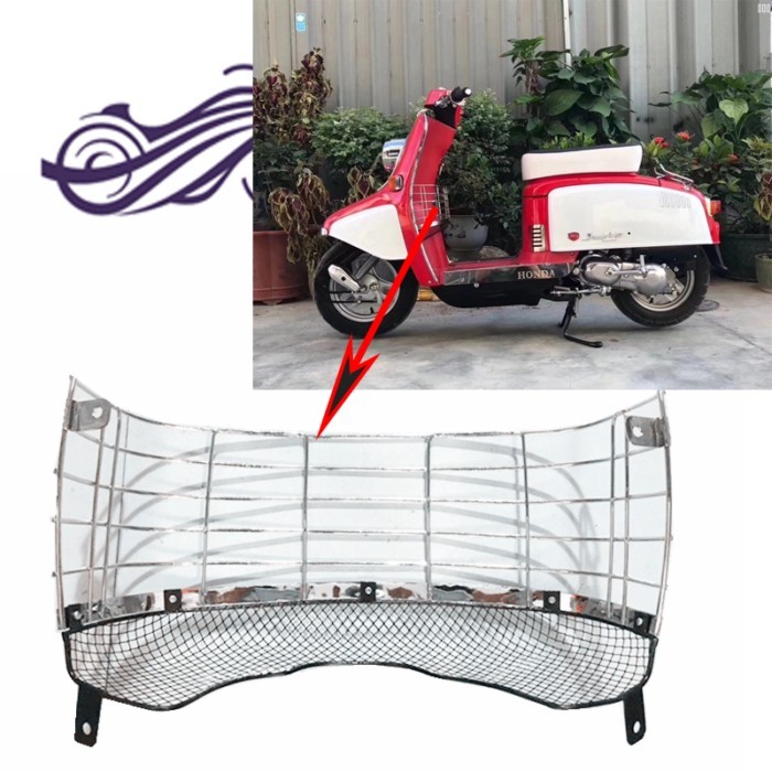 motorcycle For HONDA AF52 Julo  scooter aluminum debris basket Inner box debris baskets