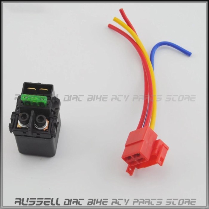 CN250 Relay Solenoid Starter for Honda CB 900 F 919 02-07 CN250 XR 6501 CN 250 Helix 92 VT750 VT110