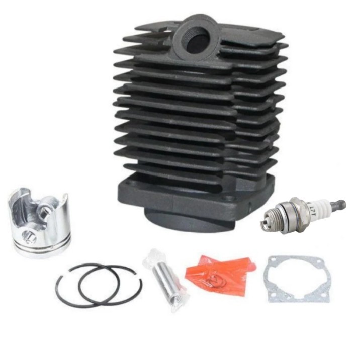 40mm Cylinder Piston Kit for 40-6 40F-6 1E40F-6 CG411 411 Brush Cutter BC411 BG411 40-6 Grass Trimm