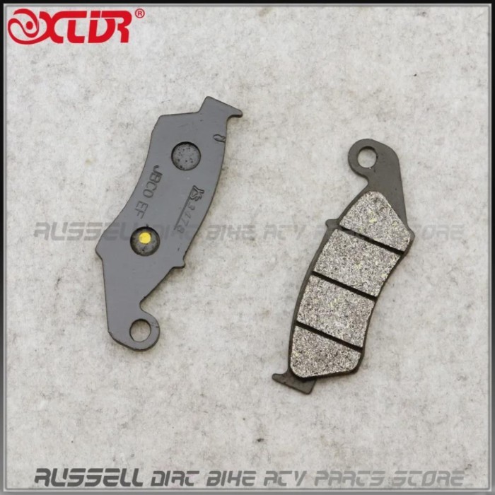 Honda Brake Pads For  XR 650 R NR250 CR250 CRF250R CRF250X CRF450R TRX 450 CRF230F NR400 Pit Bike A