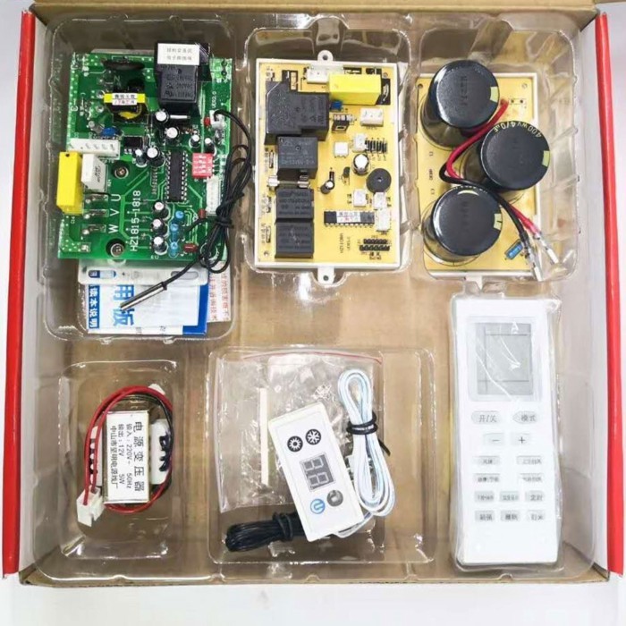 Maxgeek AC/DC Inverter Air Conditioner Motherboard Universal Board with Electronic Expansion Valve